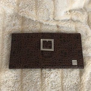 Miche Classic Shell bag. Looks brand new! Brown elegant clutch purse.